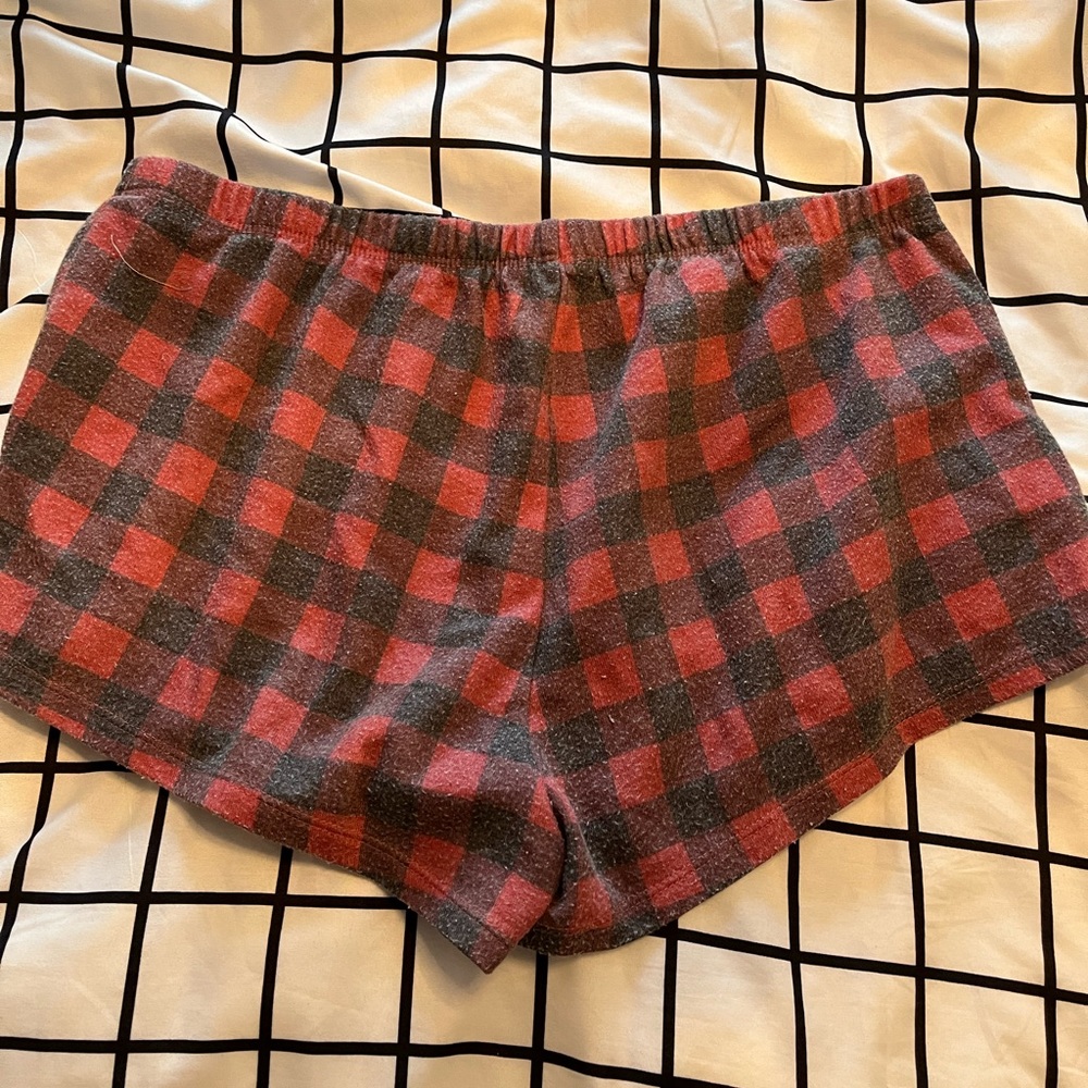 Plad pj shorts